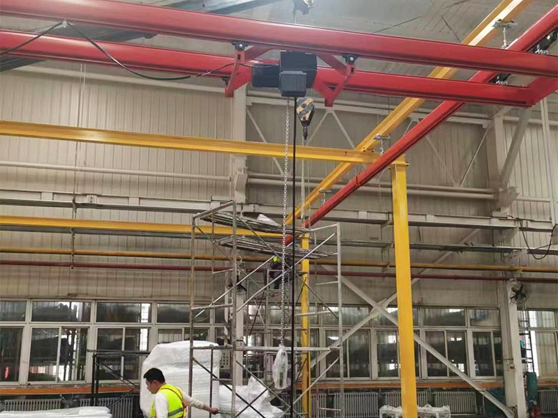 KBK柔性起重機在重汽數控車間中的應用