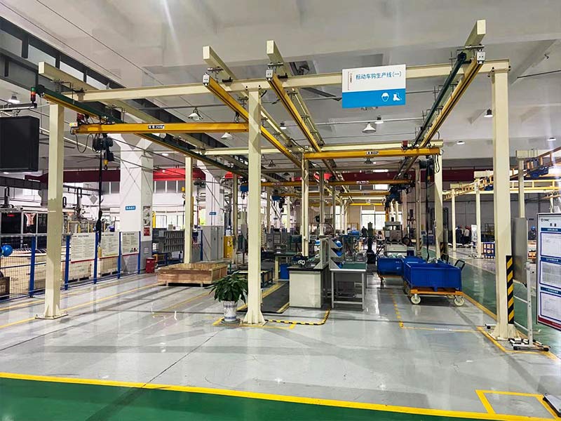 KBK起重機在中車制動裝配生產線的應用
