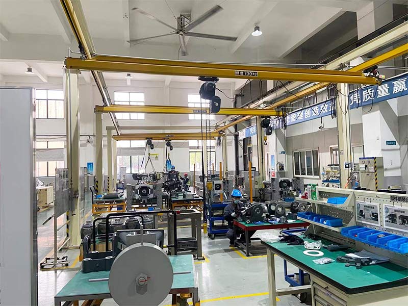 KBK起重機在中車制動裝配生產線的應用